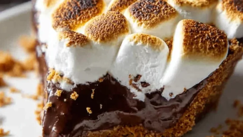 Decadent S’mores Pie Recipe: Easy and Irresistible Dessert!