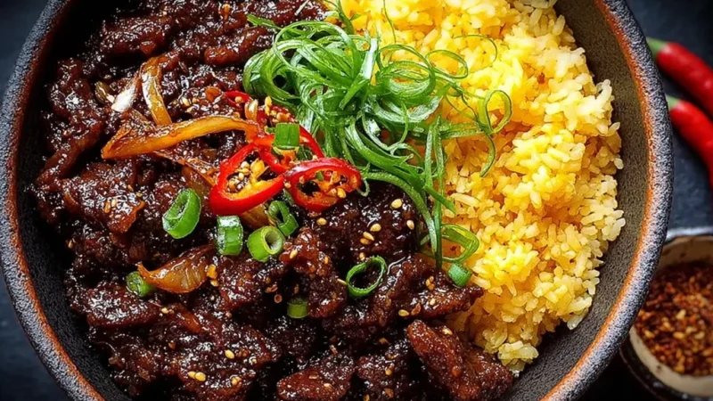 Crispy Chilli Beef Recipe