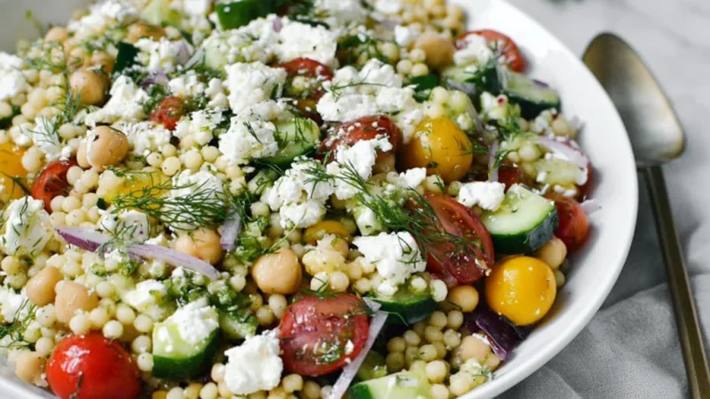 Greek Couscous Salad