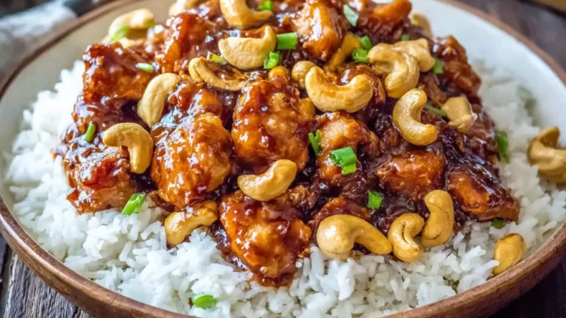 Cheesecake Factory’s Spicy Cashew Chicken