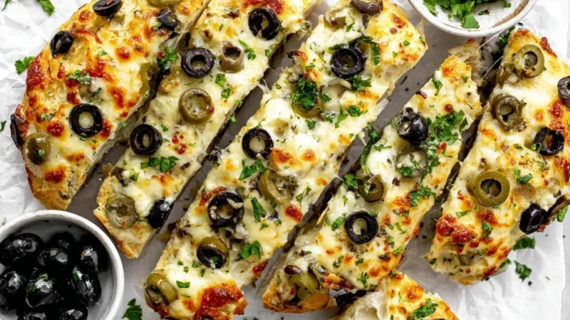 Olive Cheese Bread
