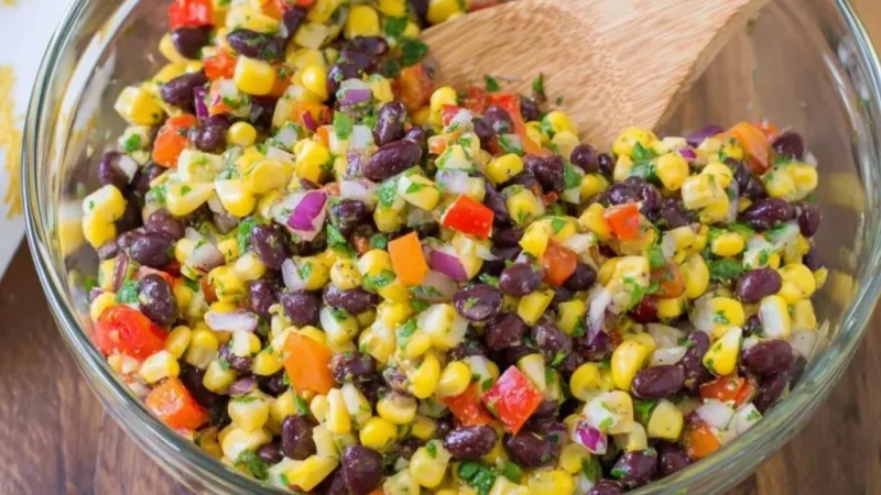 Corn and Black Bean Salad with Mexican Vinaigrette