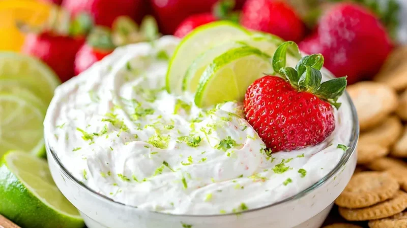 Key Lime Pie Fruit Dip