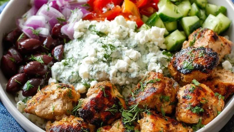 Skillet Greek Chicken