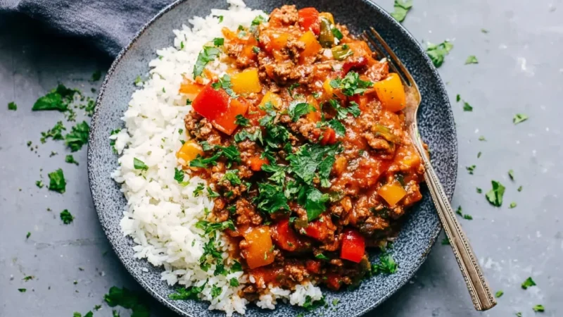 Unstuffed Peppers Recipe