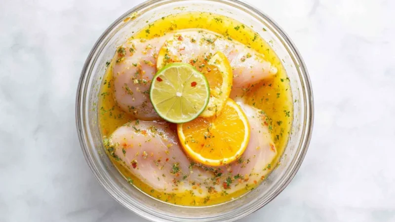Citrus Dijon Grilled Chicken (Marinade)