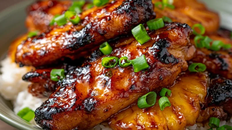 Hawaiian Teriyaki Chicken