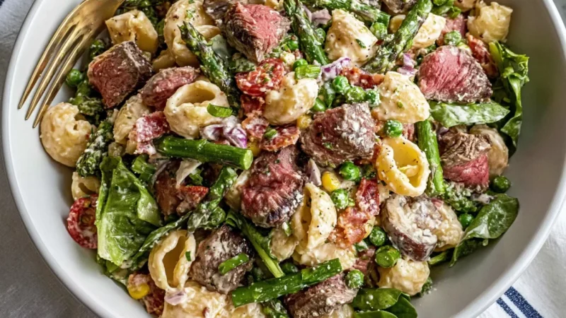 Steak Pasta Salad