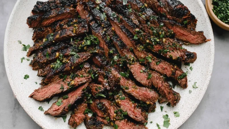 Marinated Skirt Steak