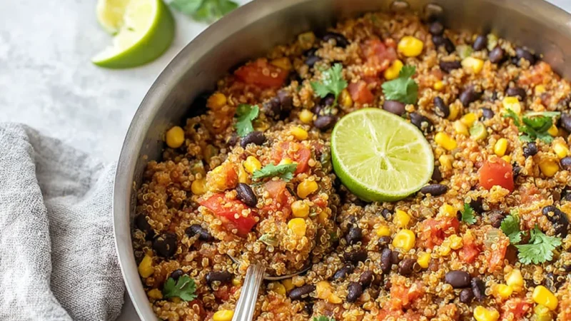One-Pan Mexican Quinoa