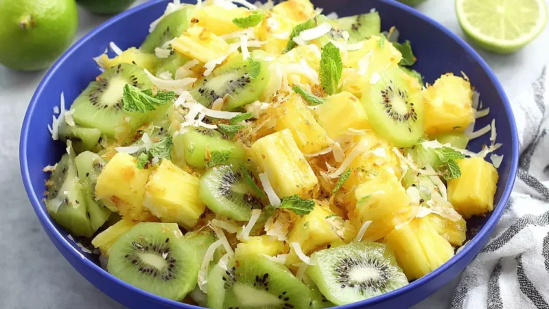 Pineapple Kiwi Salad