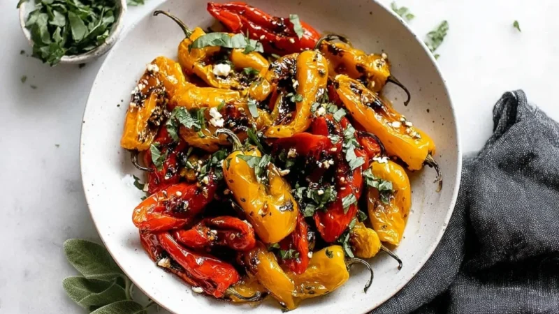 Roasted Mini Peppers