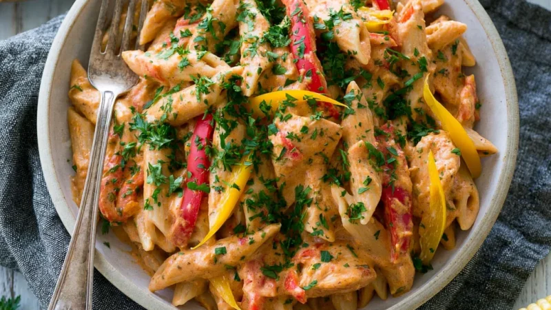 One Pot Cajun Chicken Pasta