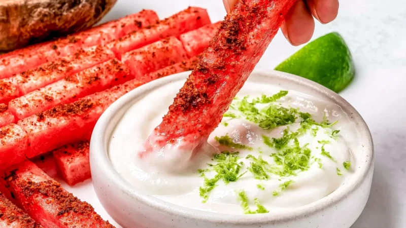 Spicy Watermelon Fries