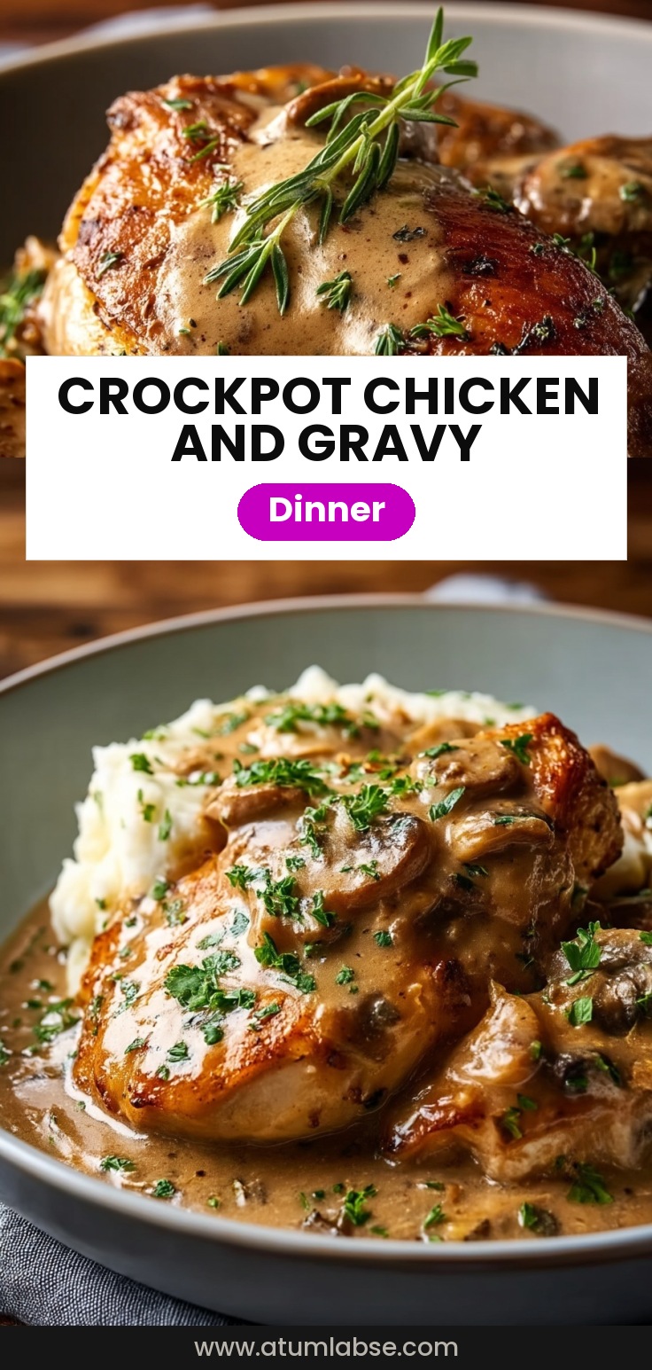 Crockpot Chicken And Gravy