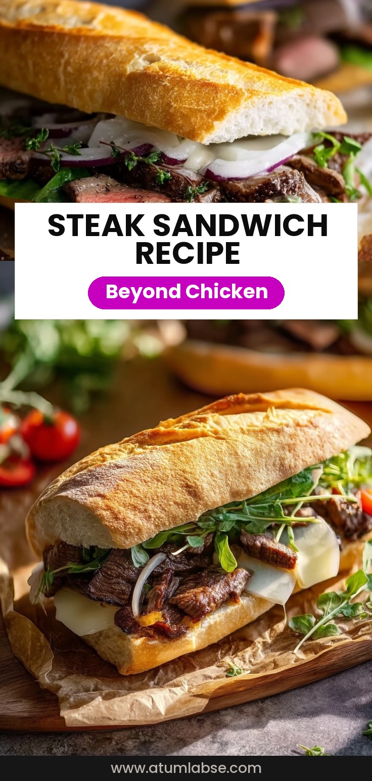 Steak Sandwich Recipe