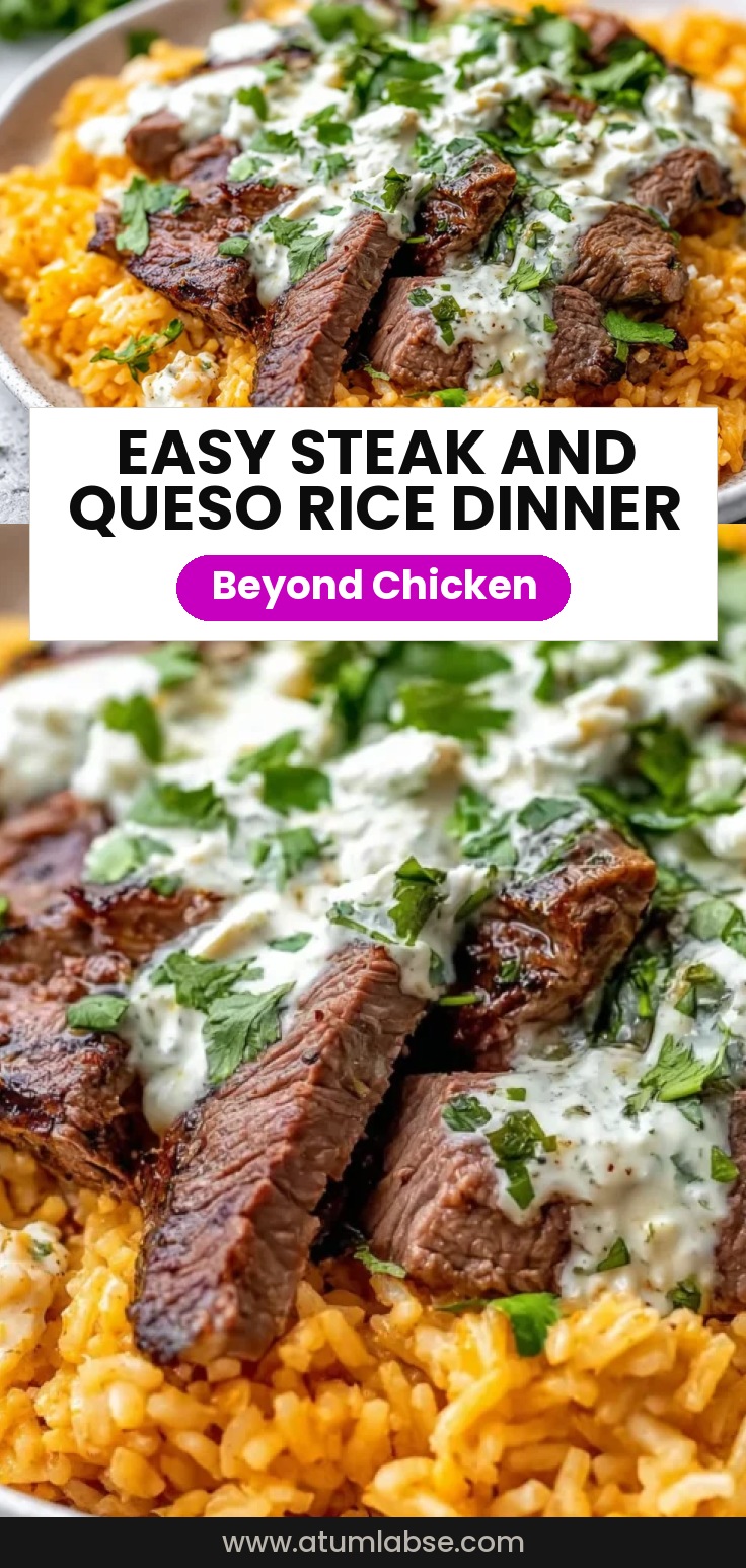 Steak & Queso Rice
