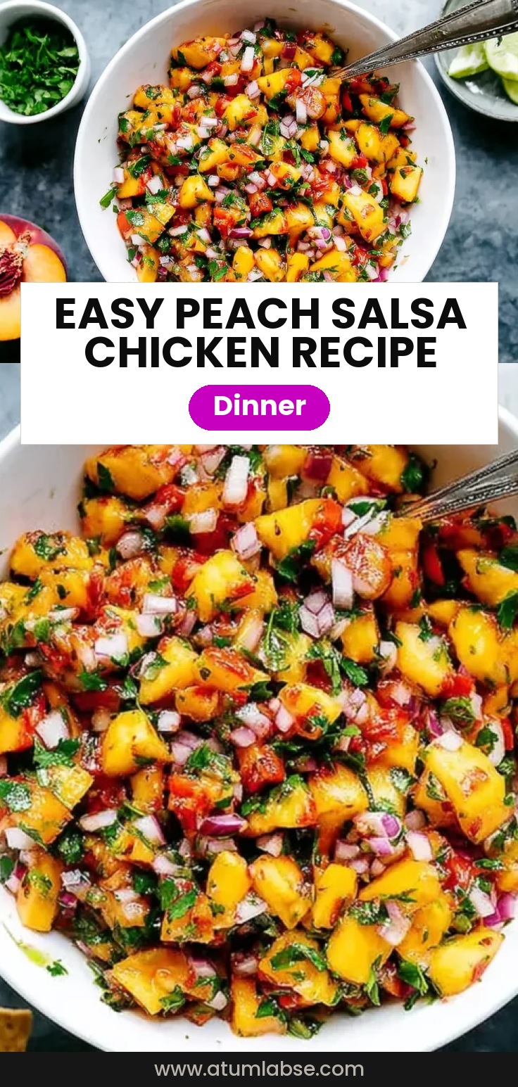 Peach Salsa Chicken