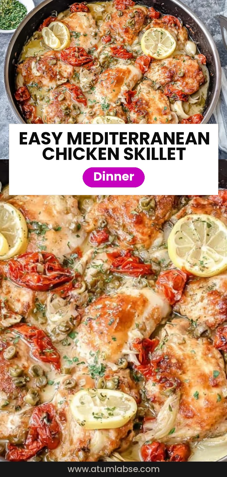 Mediterranean Chicken Skillet