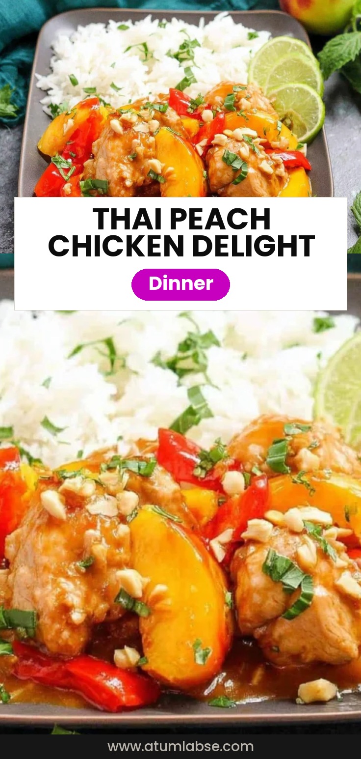 Thai Peach Chicken
