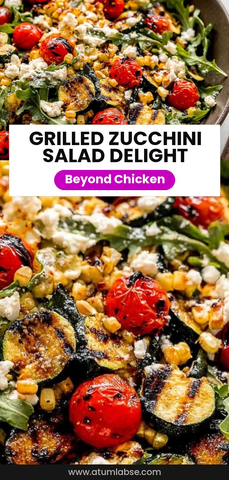 Grilled Zucchini Salad