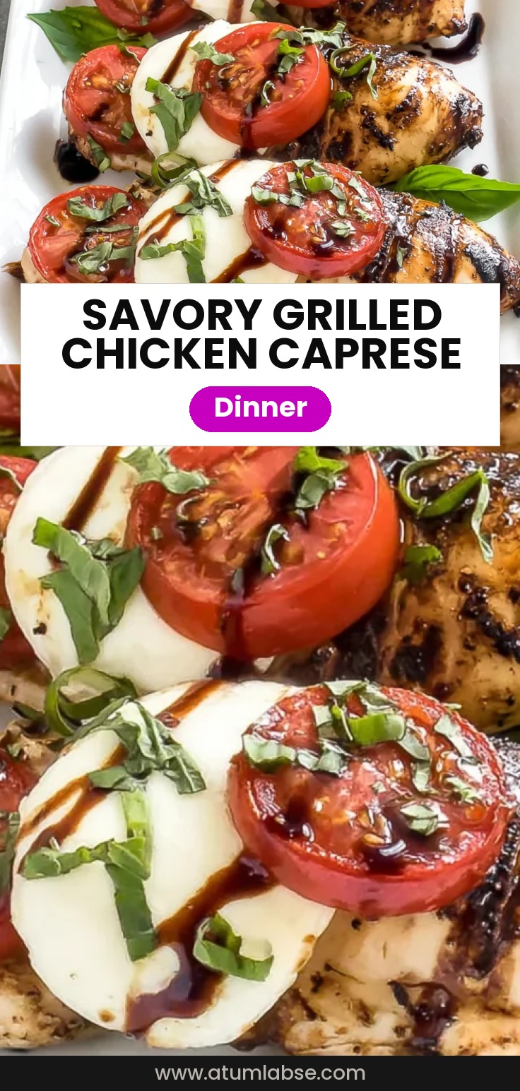 Grilled Chicken Caprese
