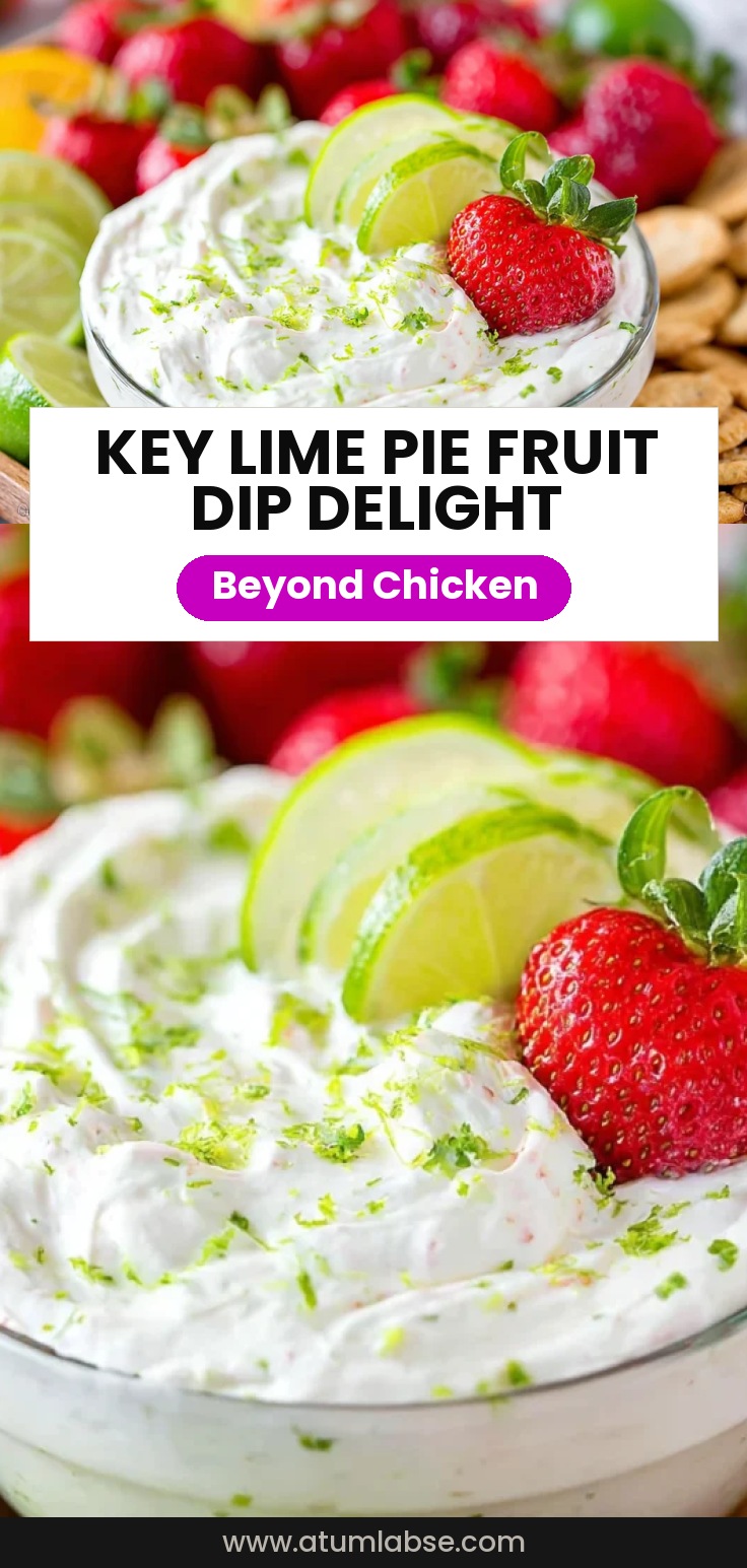 Key Lime Pie Fruit Dip