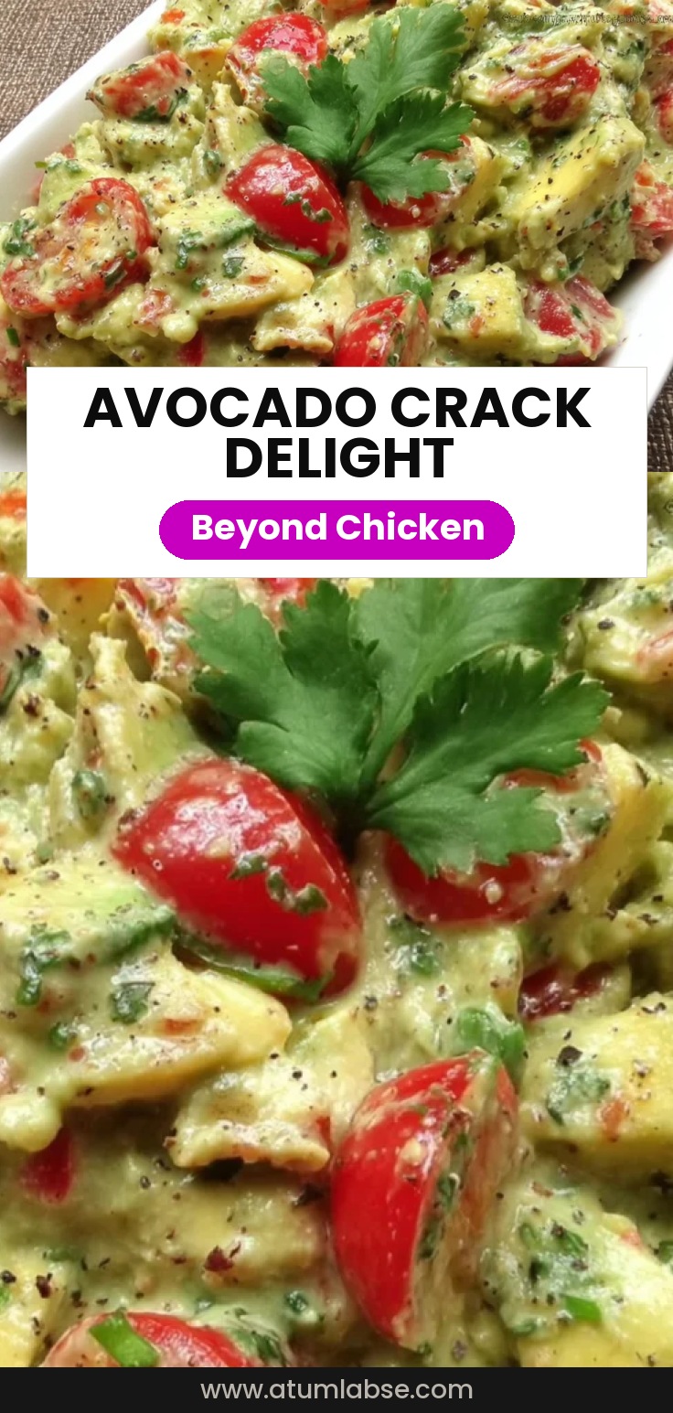 Avocado Crack Dip