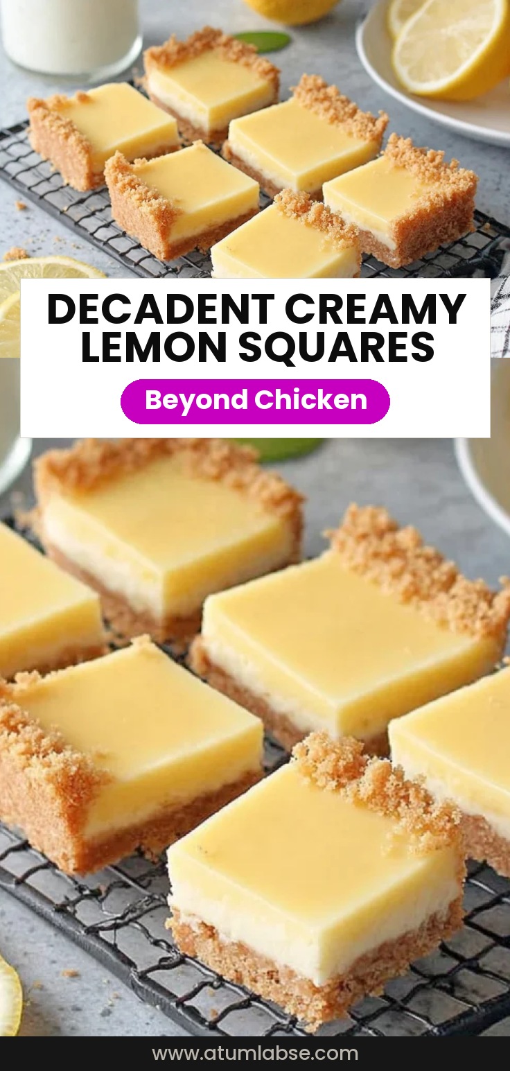 Creamy Lemon Squares