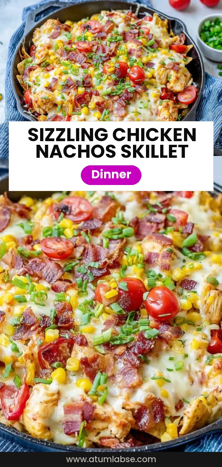 Chicken Nachos Skillet