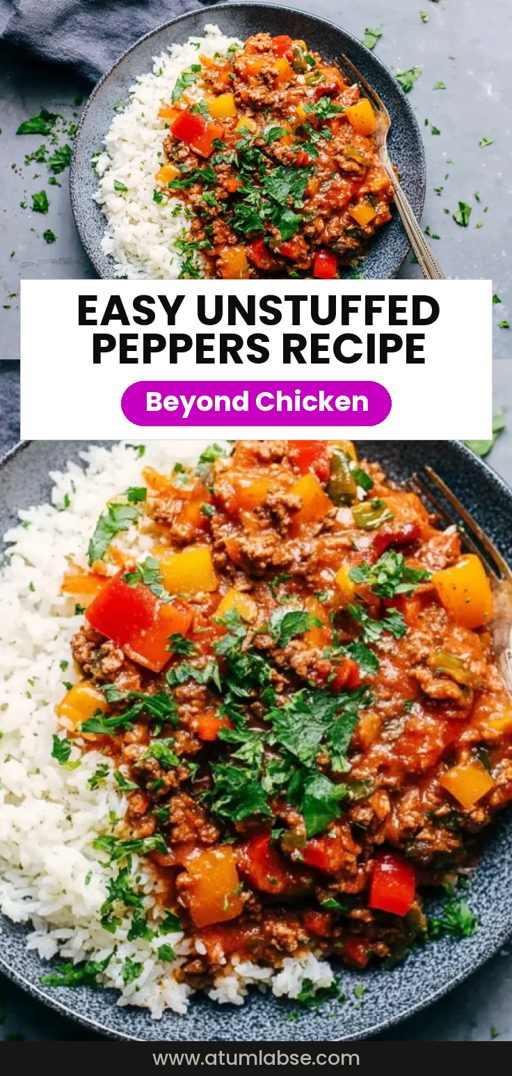 Unstuffed Peppers Recipe