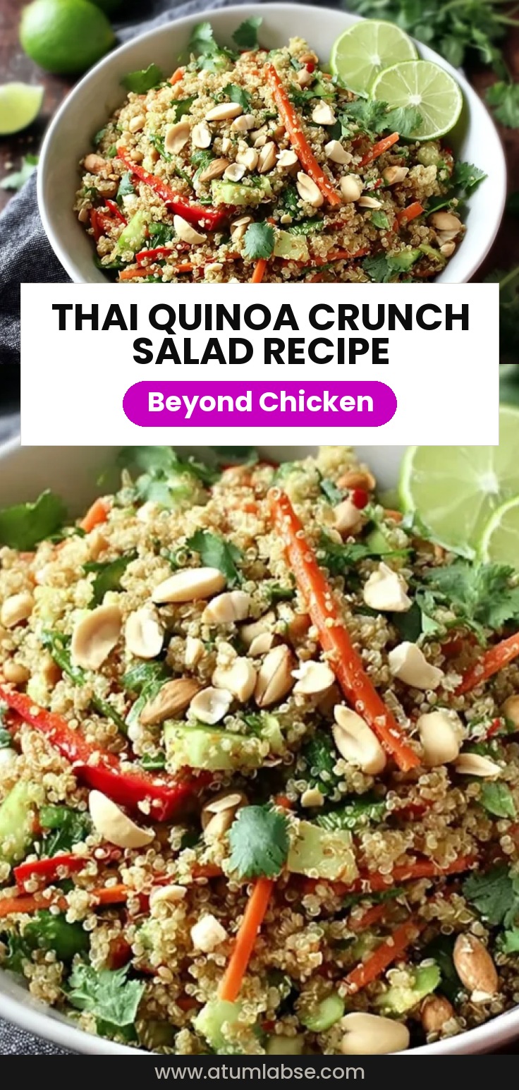Thai Quinoa Crunch Salad