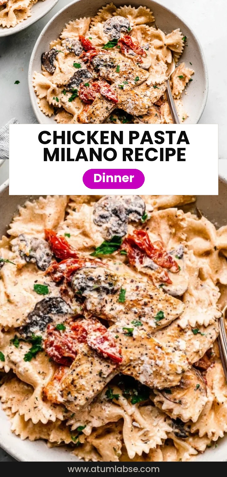 Macaroni Grill’s Chicken Pasta Milano