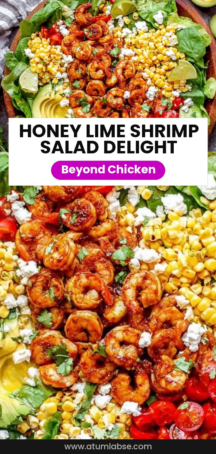 Honey Lime Shrimp Salad