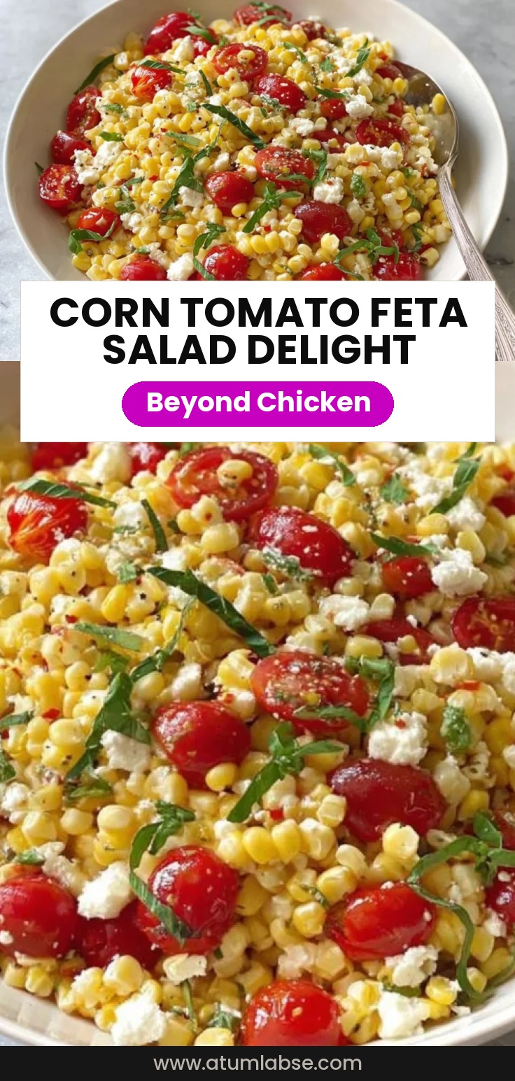 Corn Tomato and Feta Salad