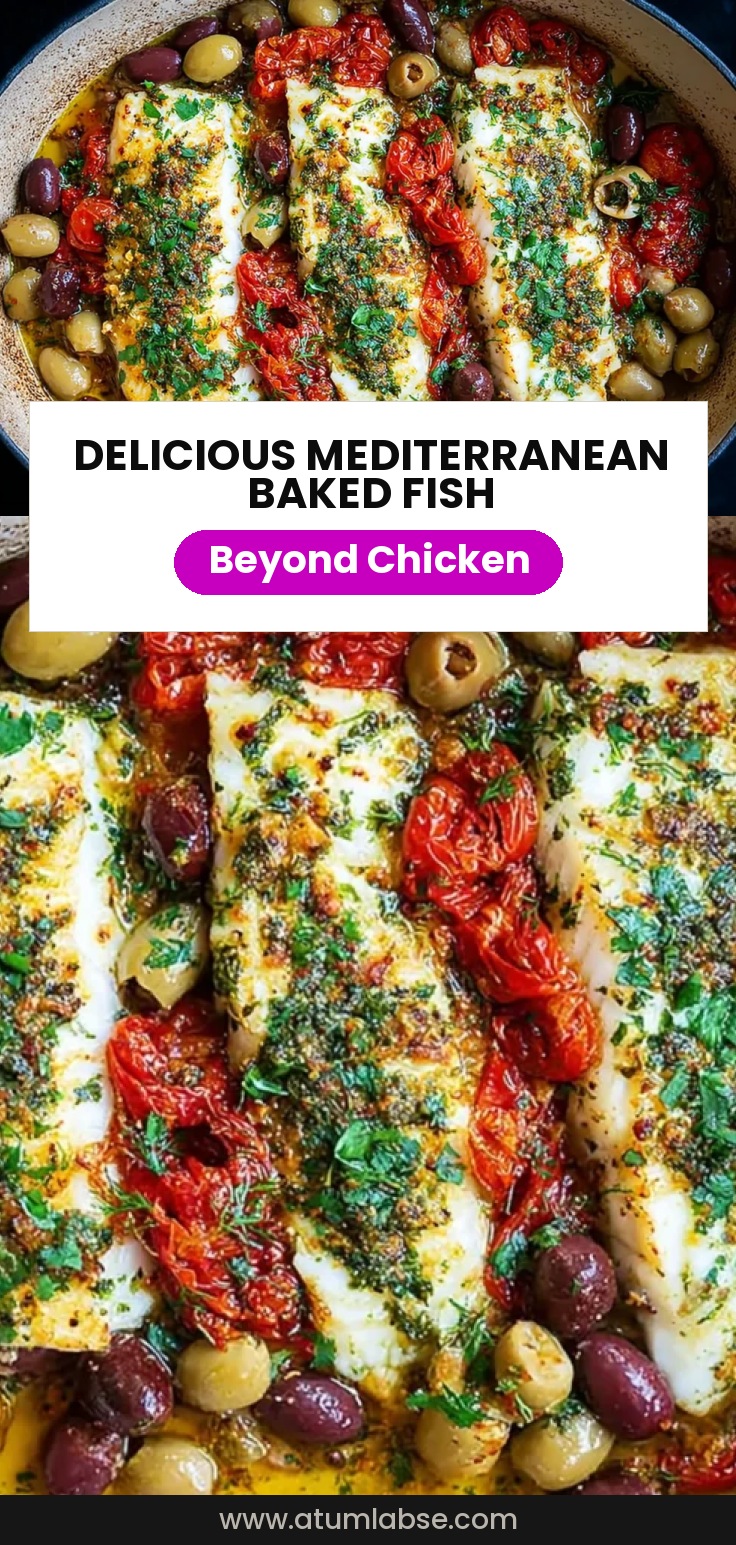 Mediterranean Baked Fish 