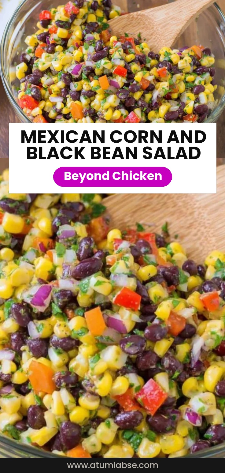 Corn and Black Bean Salad with Mexican Vinaigrette