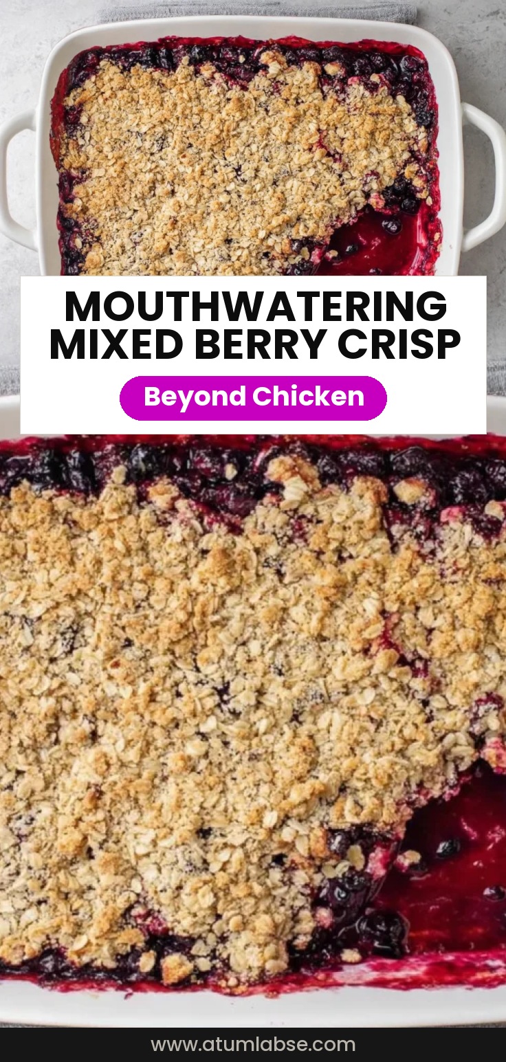 Mixed Berry Crisp