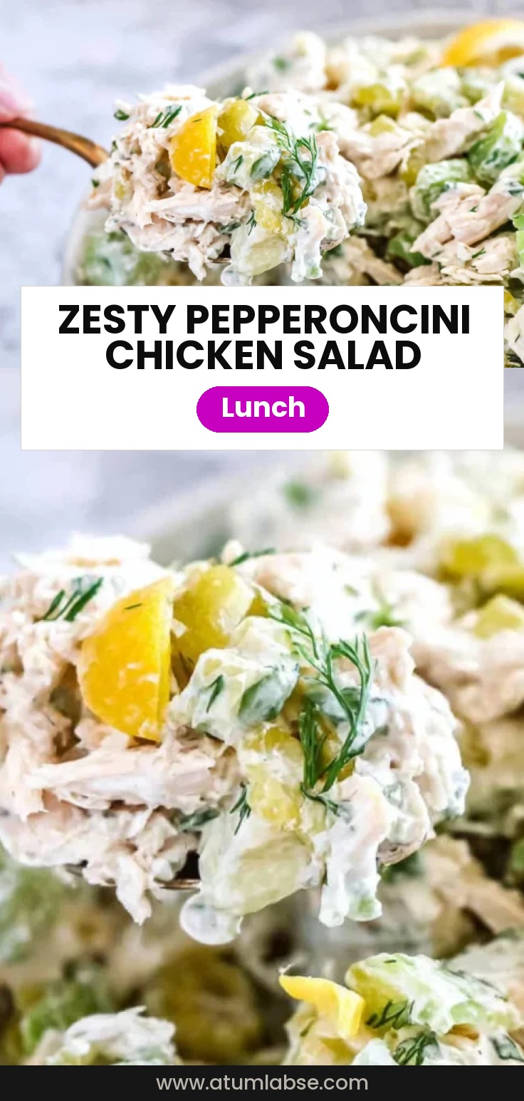 Pepperoncini Chicken Salad