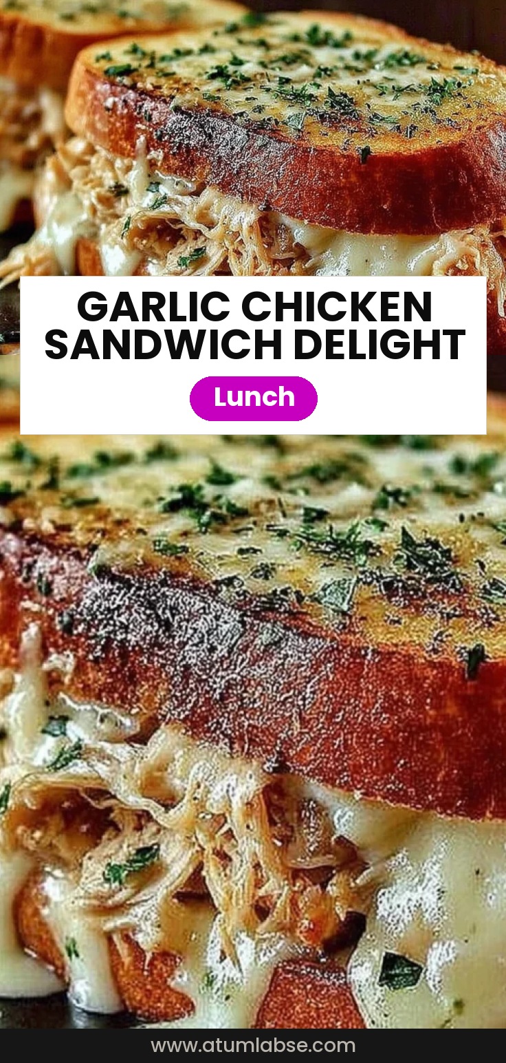 Chicken Garlic Sandwich