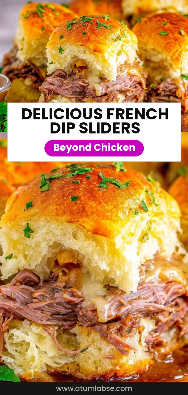 Easy French Dip Sliders