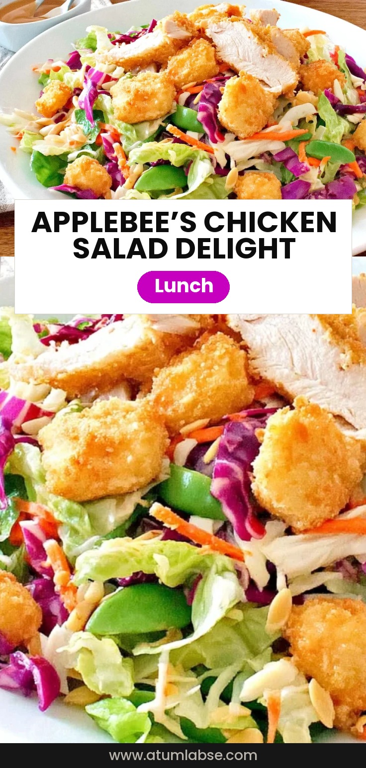 Applebee’s Oriental Chicken Salad