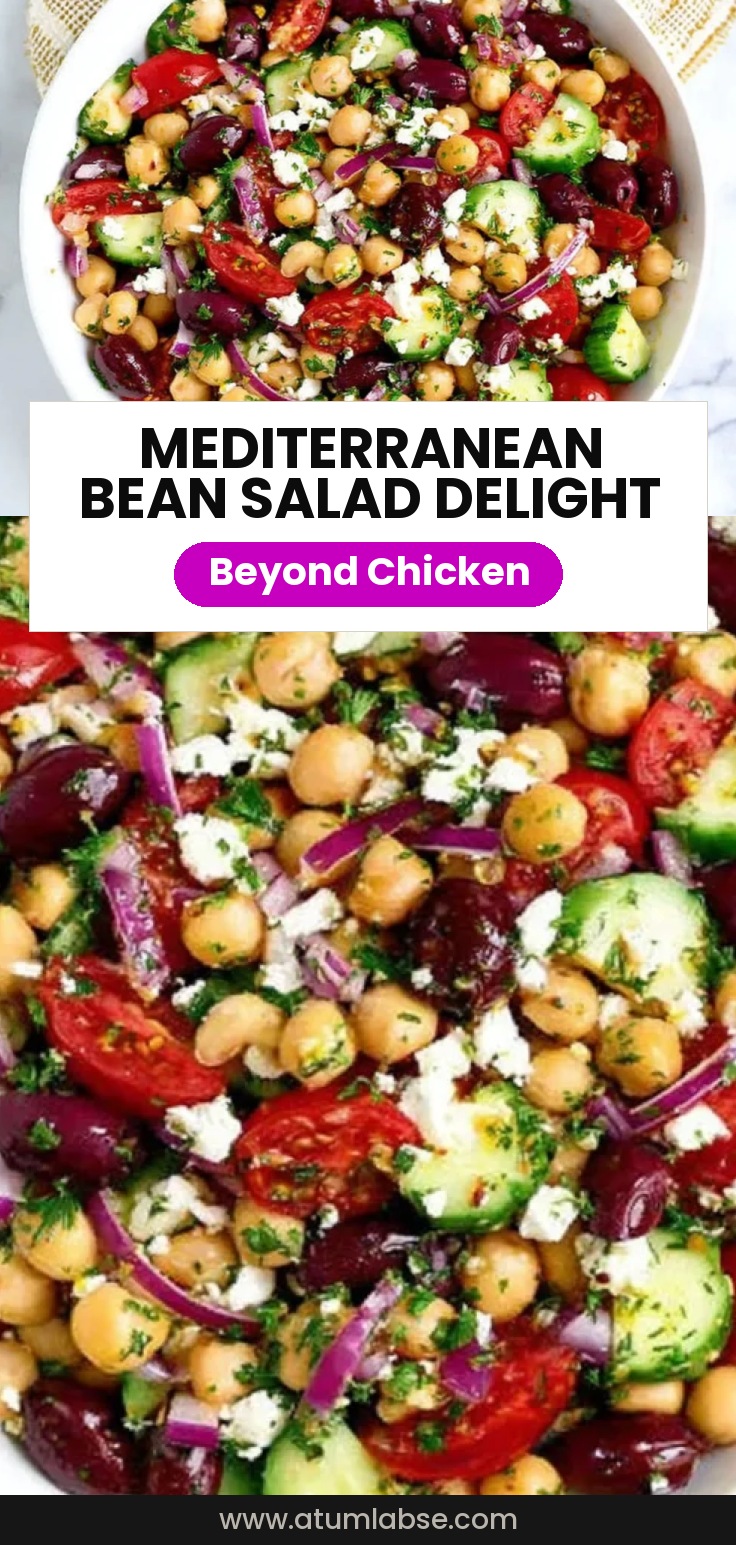 Mediterranean Dense Bean Salad