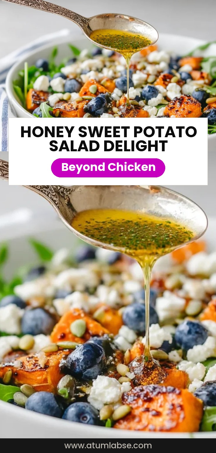 Honey Sweet Potato Summer Salad