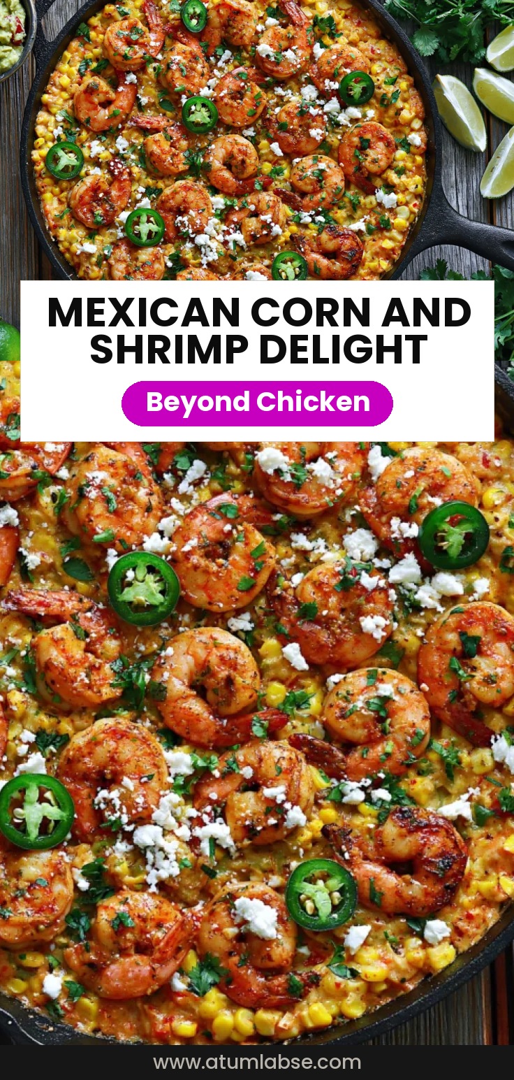 Mexican Street Corn and Shrimp
