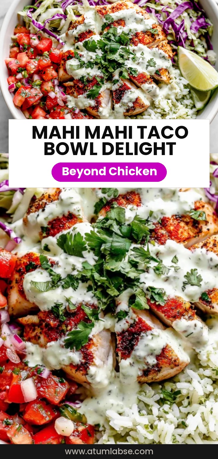 Mahi Mahi Taco Bowls