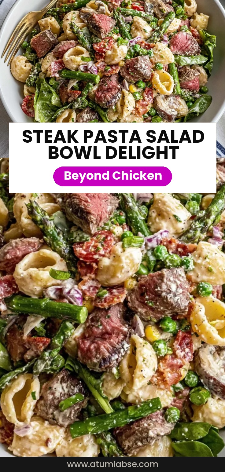 Steak Pasta Salad