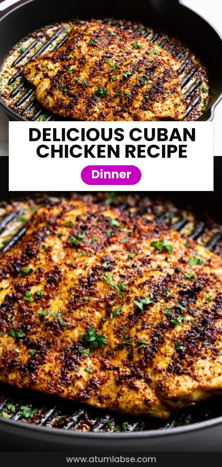 The Best Cuban Chicken
