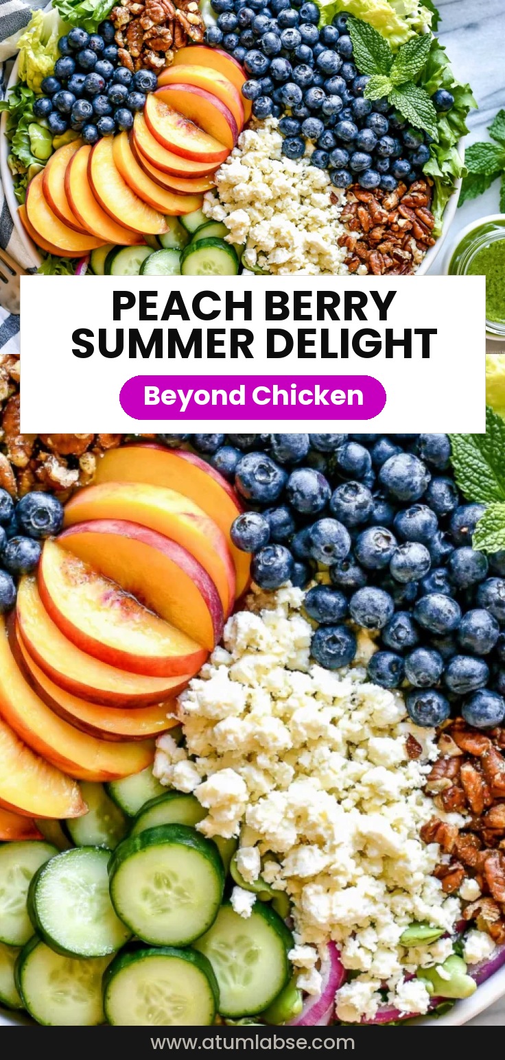 Peach Berry Summer Salad