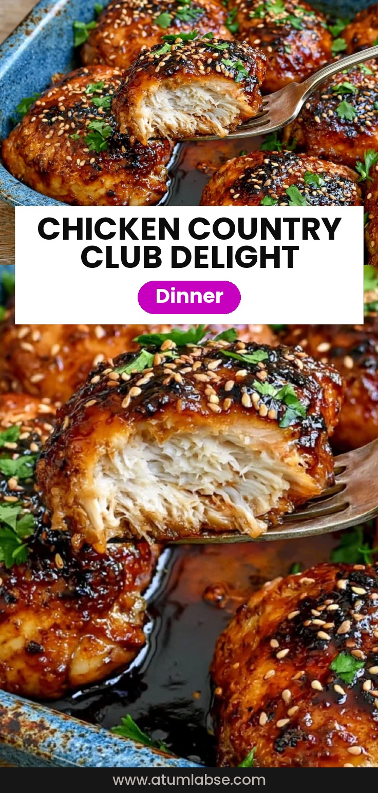 Chicken Country Club Dish